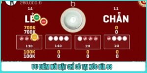 Ưu điểm nổi bật chỉ có tại xóc đĩa 88 